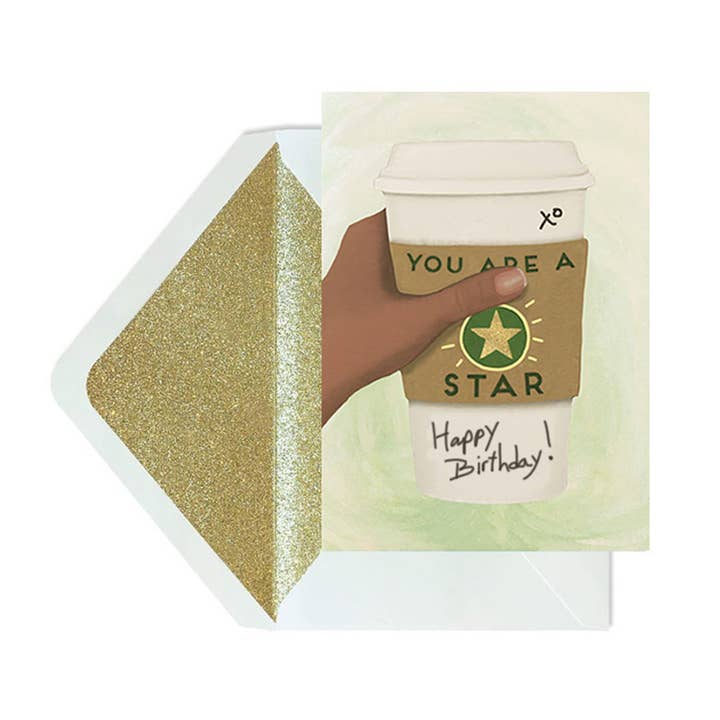 Tarjeta de Cumpleaños Eres una Estrella para venta al por mayor de Beyoutifully Brown®