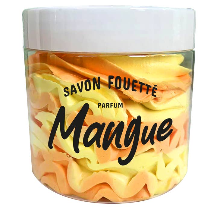 Pisket sæbe 190 ml - Duft af mango for engroshandel hos FRENCH TENDANCE