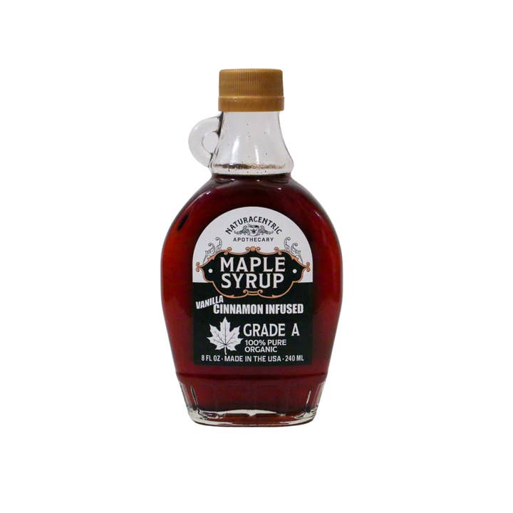 Naturacentric - Wholesale Maple Syrup - Vanilla Cinnamon Infused Maple Syrup Organic