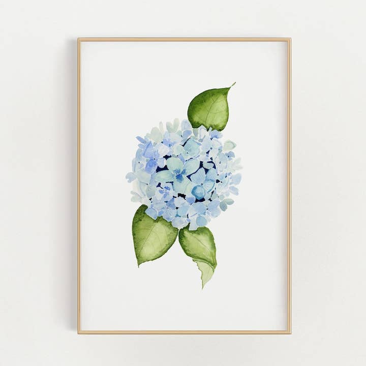 Estampado de hortensias para venta al por mayor de Finding Silver Pennies