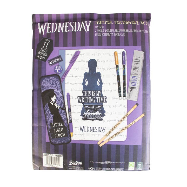Mad Monkey GmbH - Wholesale Pen - Wednesday - Stationery Set 11-piece1
