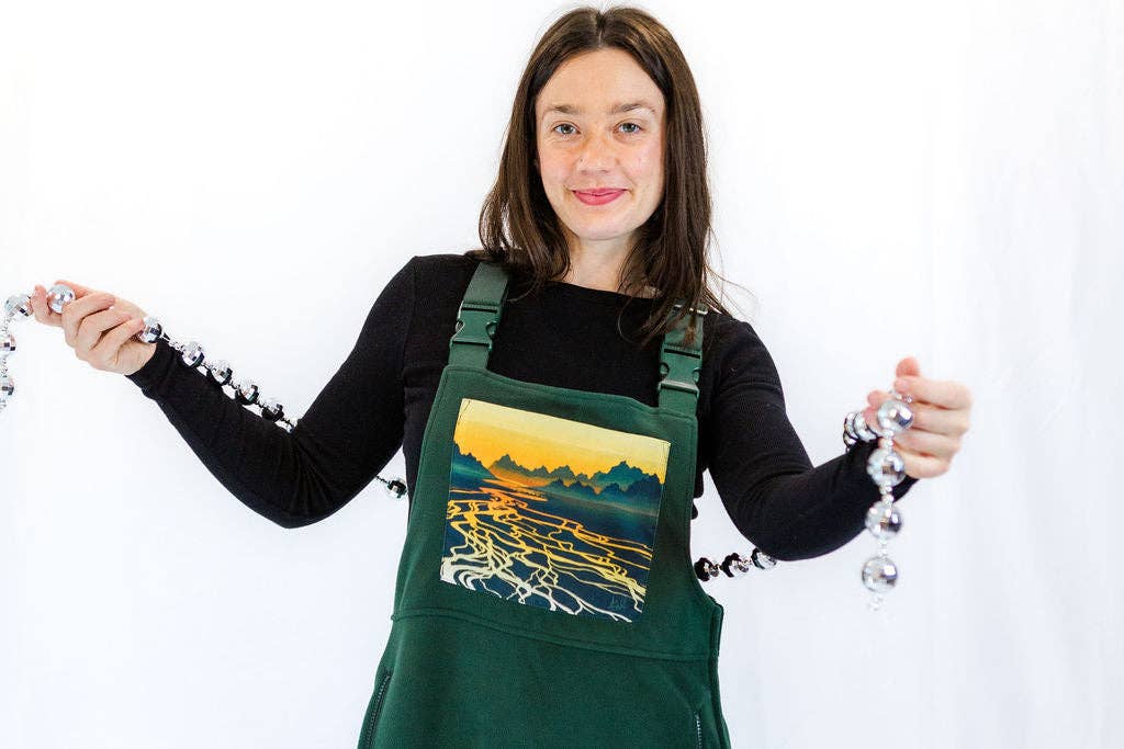 SWOOP. - Wholesale Overalls - Women's - Braided River Fleece Overalls3