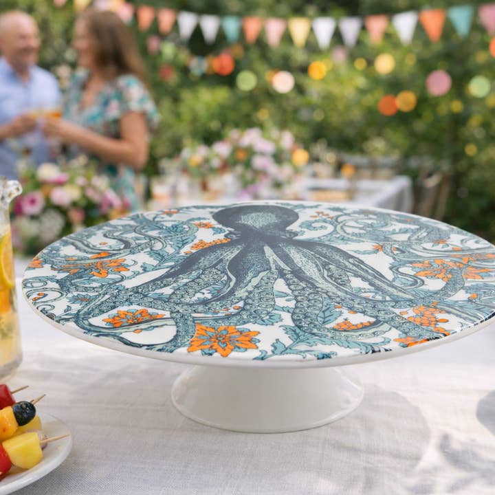 THOMASPAUL - Wholesale Cake Stand - OCTOPUS VINEYARD CAKE STAND1