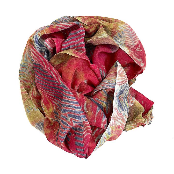 2444 wool silk stole  for wholesale by Marigold Row