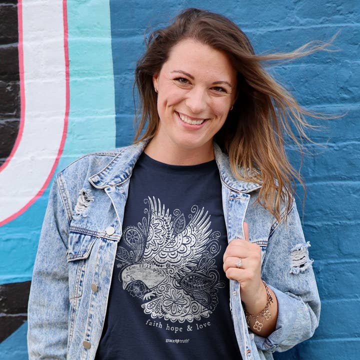 grace & truth Womens T-Shirt FHL Dove for wholesale by Kerusso