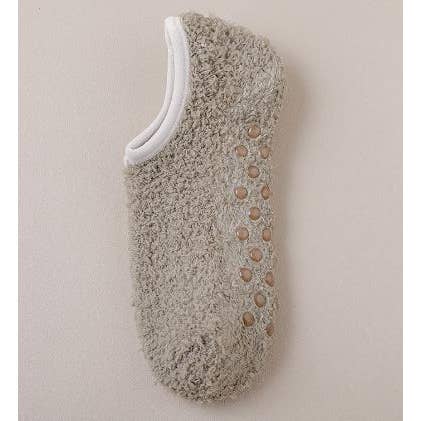 AK Brand - Wholesale Sock Slippers - Women's - Fuzzy Grip Socks Low Cut Non-Slip Soft Lounge Slipper Socks8