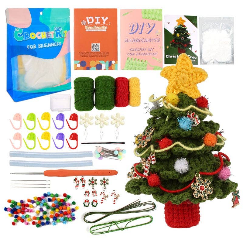 Crafthub – wholesale Knitting/Crochet Supplies – Christmas Tree - Crochet Kit1