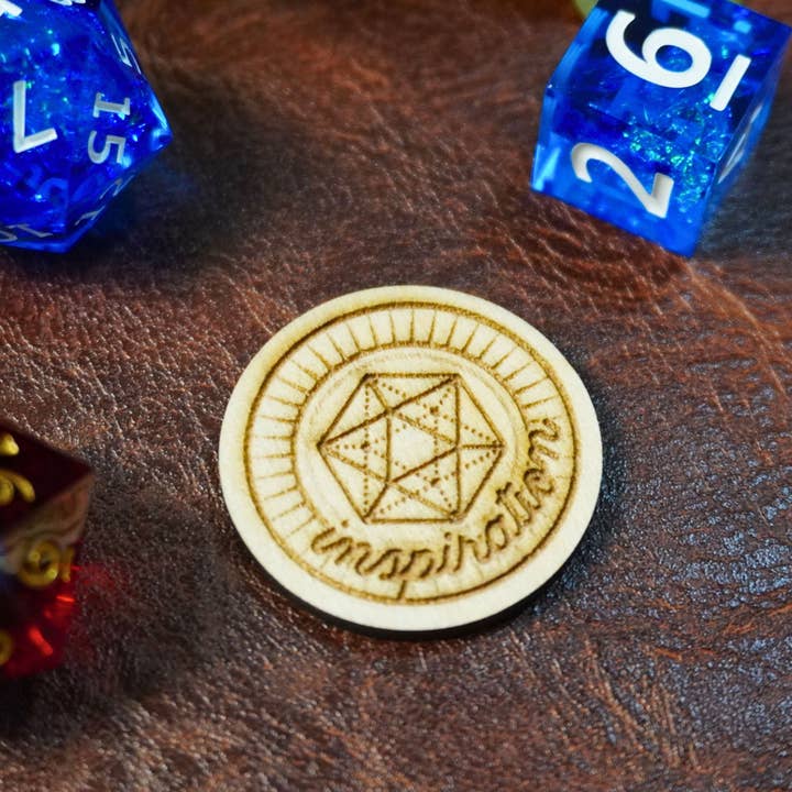 Minva Tabletop Design Co - Wholesale Dice - D&D Inspiration Tokens