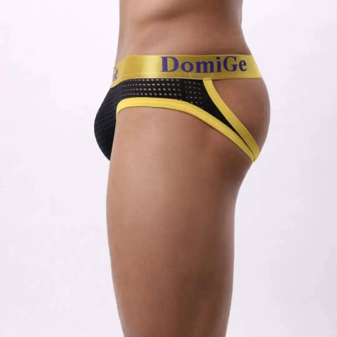 DomiGe - Vente Sous-vêtements – homme - Jockstraps Bold & Breezy pour hommes avec ceinture à logo - Sous-vêtements pour hommes Unleash Your Freedom7