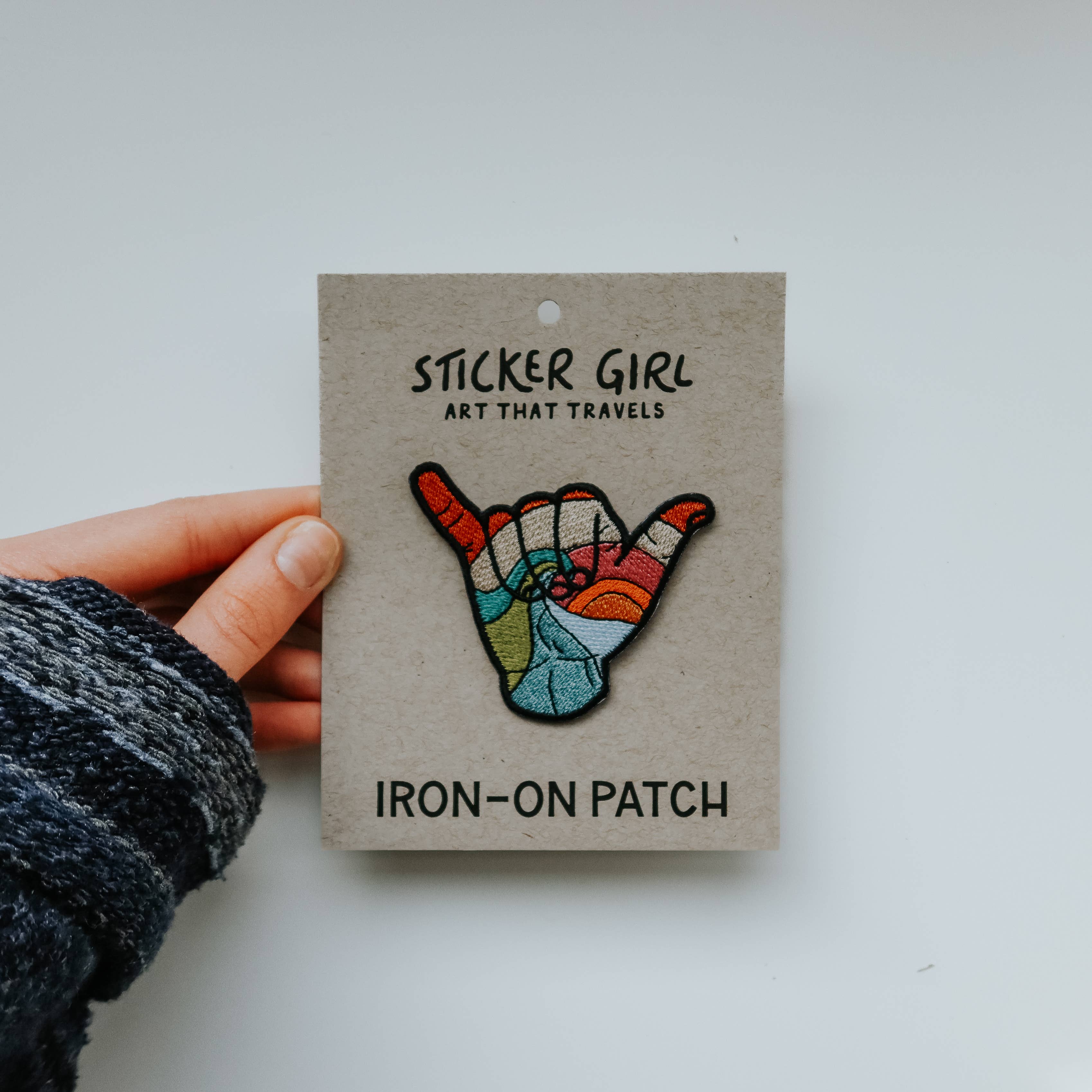 Sticker Girl - Vendita all'ingrosso Toppe - Toppa ricamata con ferro da stiro, da appendere