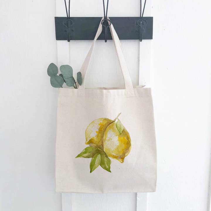 Citroner - Canvasväska för wholesale av Indigo Tangerine