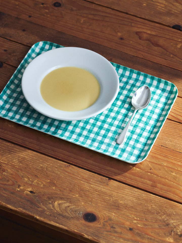 Linen Tray (L) Jules for wholesale by Fog Linen Work