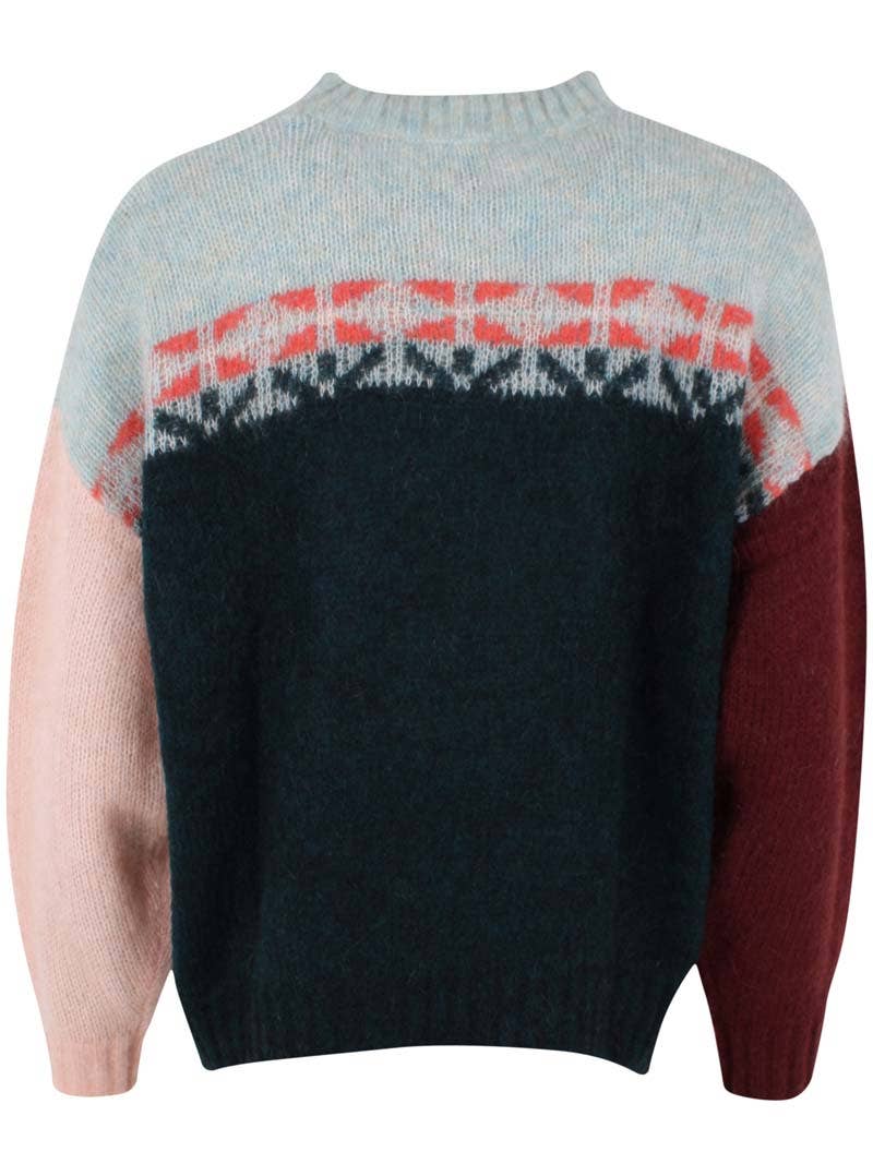 Danefae København - Wholesale Knit Sweater - Women's - Danebloom Alpaca Sweater Multi5