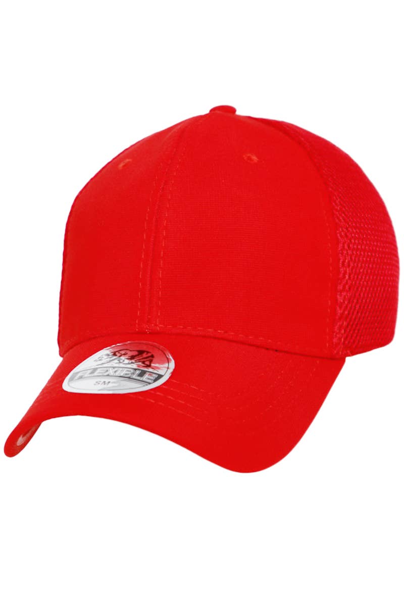 Cap Zone - Wholesale Baseball Cap - Unisex - Flex Fit Breathable Mesh Padded Ba-Assorted Color seball Cap11