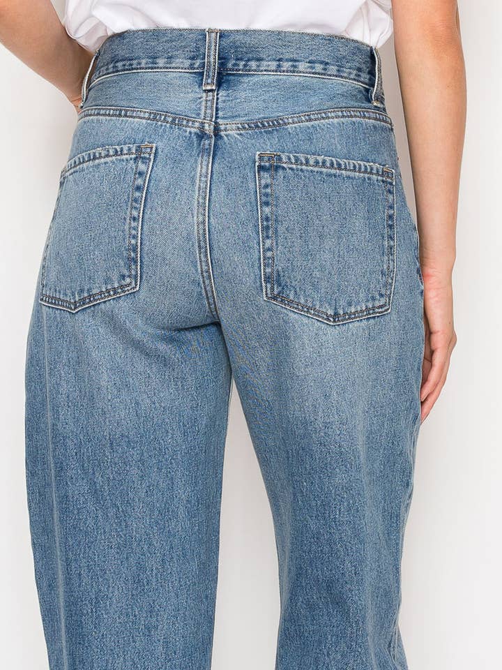 ARTEMIS VINTAGE - Wholesale Jeans - Women's - DAT1001BGM - Unisex Tapered Baggy Jeans