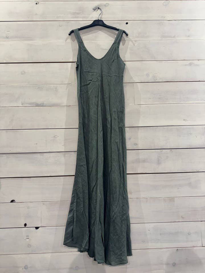 Linos y Textiles - Wholesale Dress - Women's - REF 2219 100% LINEN STRAPPY DRESS8