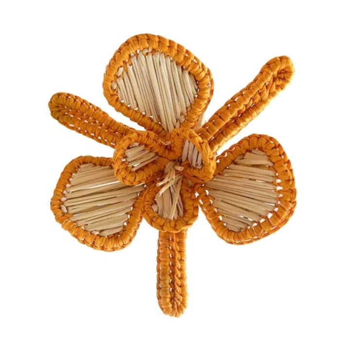 Orkidéformad Servettring i Färgad Iraca - Bordstillbehör i Stråraffia för wholesale av Artett