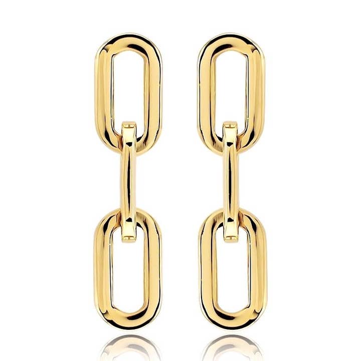 Sahira Jewelry Design – wholesale Dangle earrings – Jenna Link Earrings0