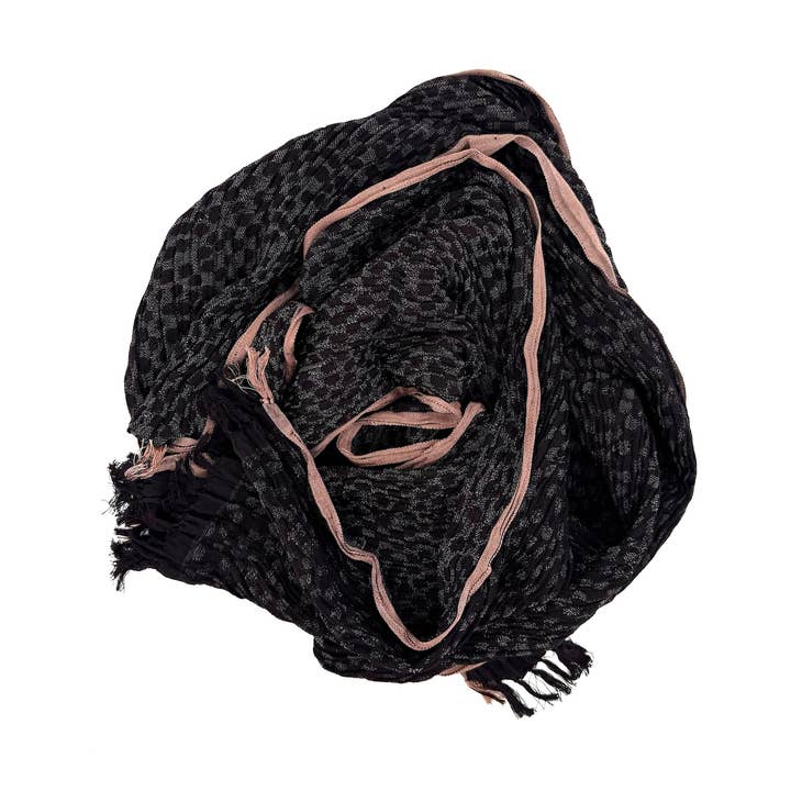 2499 crinkled silk scarf for wholesale by Marigold Row