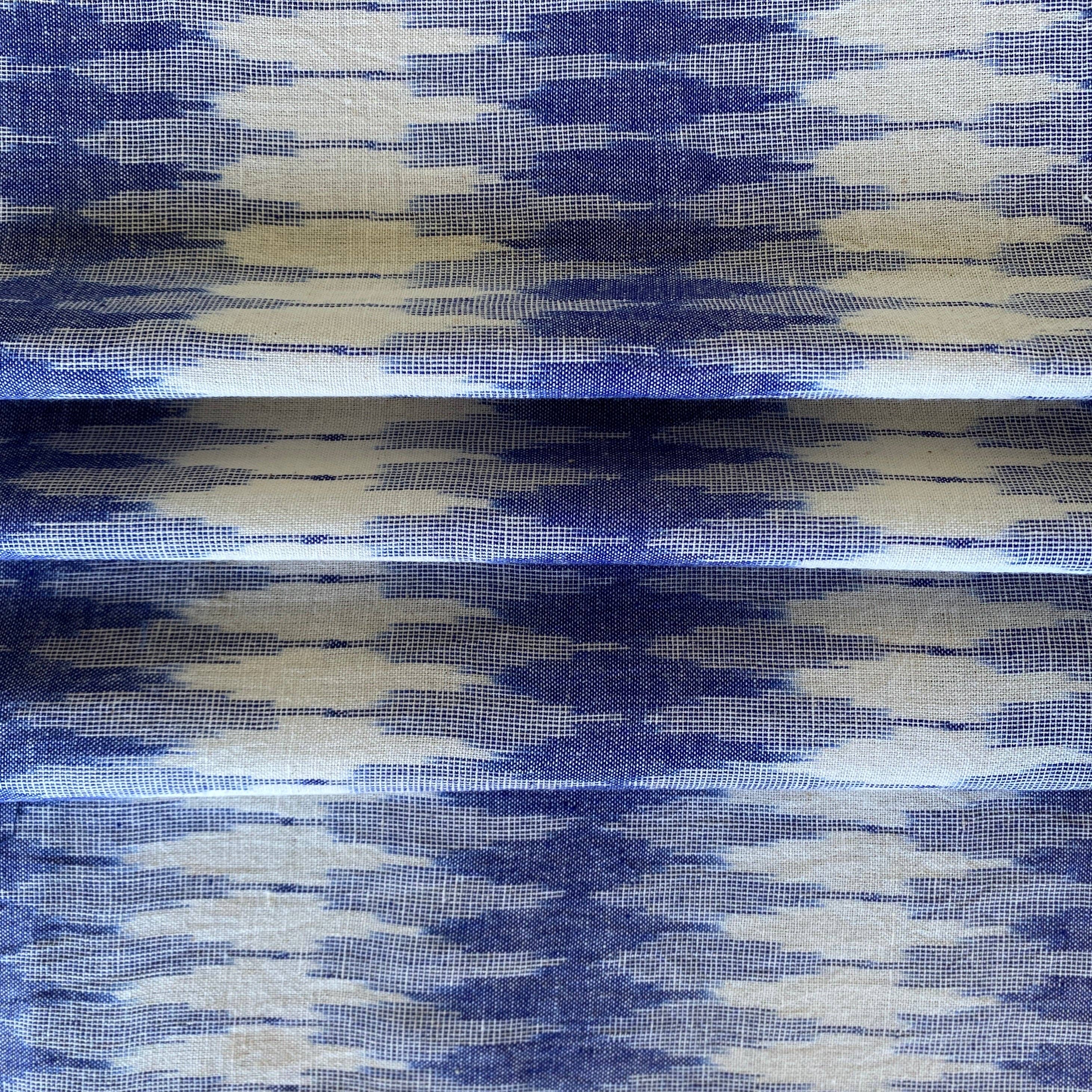 Indigo Handloom - Wholesale Fabric - Handloom IKAT 100% Khadi Cotton IHF-5571