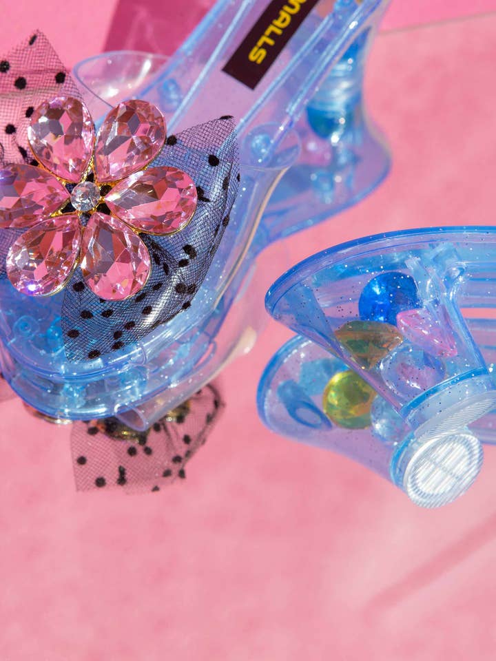 Super Smalls - Wholesale Sandals - Kids - Pink Flower Gem Play Shoes6