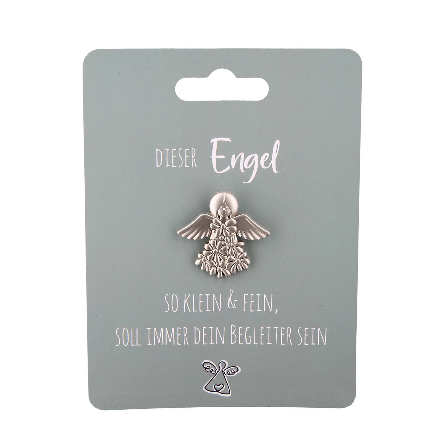 Gilde Handwerk Macrander GmbH & Co. KG - Wholesale Lapel Pin/Button - Angel Angel Pins & Pins H.3 cm - 4x Assorted4