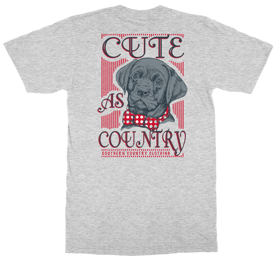 Southern Style Womens Long Sleeve Tee Truck Country Farm Labrador Retriever
