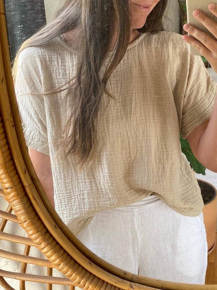 Boxy Tee for wholesale by Honest Cotton