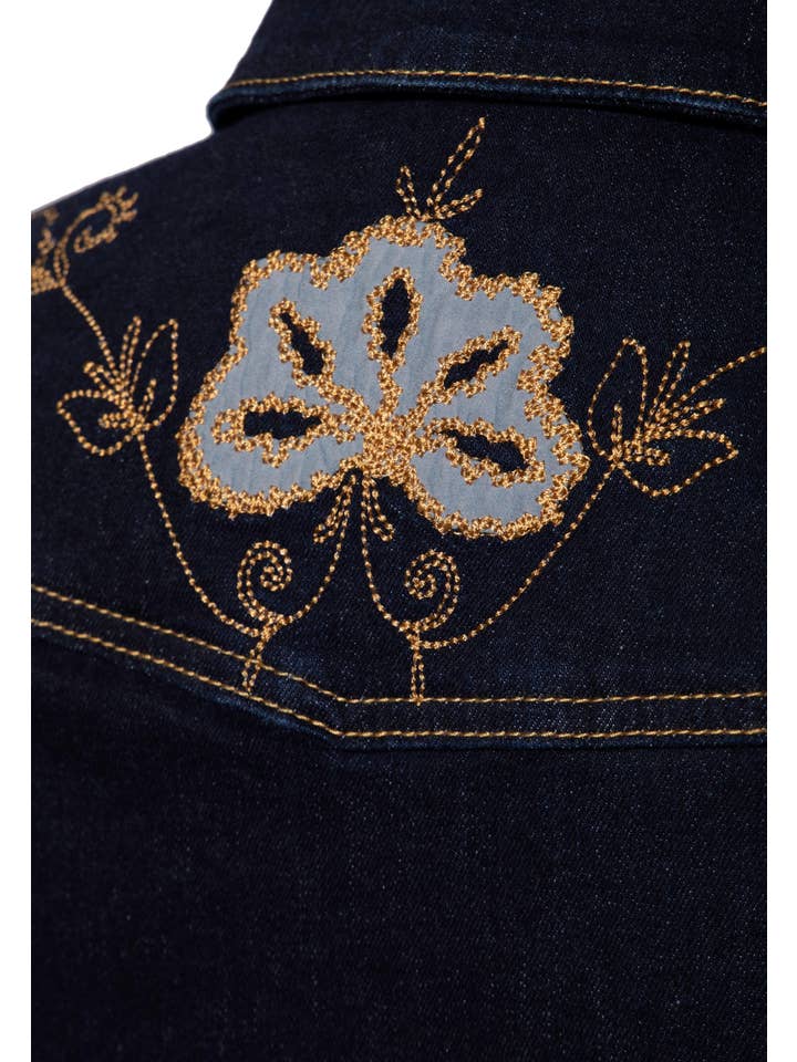 Western Denim Swing Dress for wholesale on Faire6