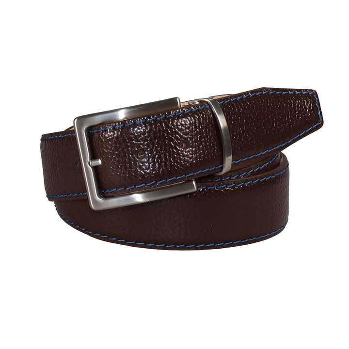 Cinturón de piel italiana Carson Brown para venta al por mayor de Roger Ximenez