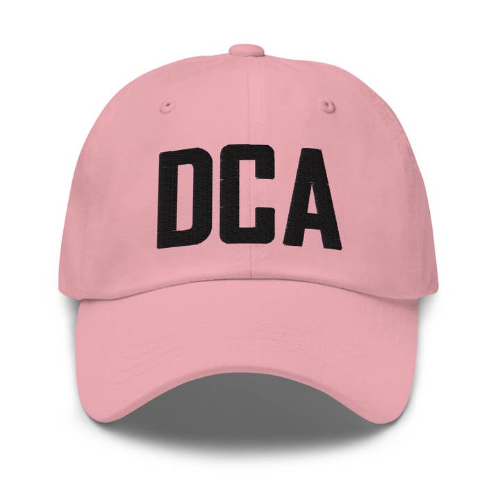 CRE PYT - Wholesale Baseball Cap - Unisex - DCA Airport Code Embroidered Dad Hat Washington DC District of Columbia Arlington Virginia8