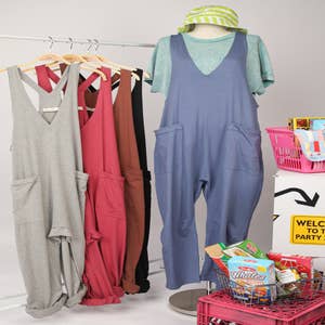 Buy Hemp Clothing Australia - Hemp Cami Jumpsuit - Hemp Store