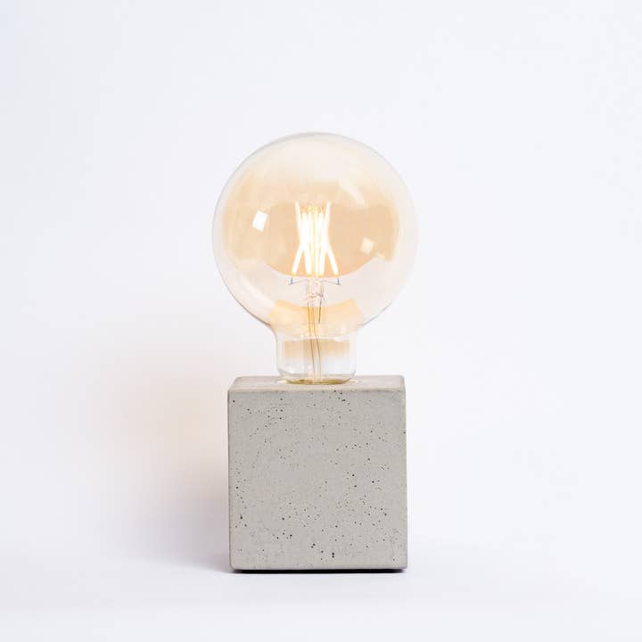 Lampada Cube - Cemento grigio per la vendita all'ingrosso da parte di Junny