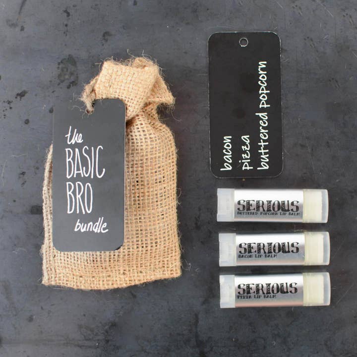 Serious Lip Balm - Wholesale Lip Balm Set - The Basic Bro Lip Balm Bundle