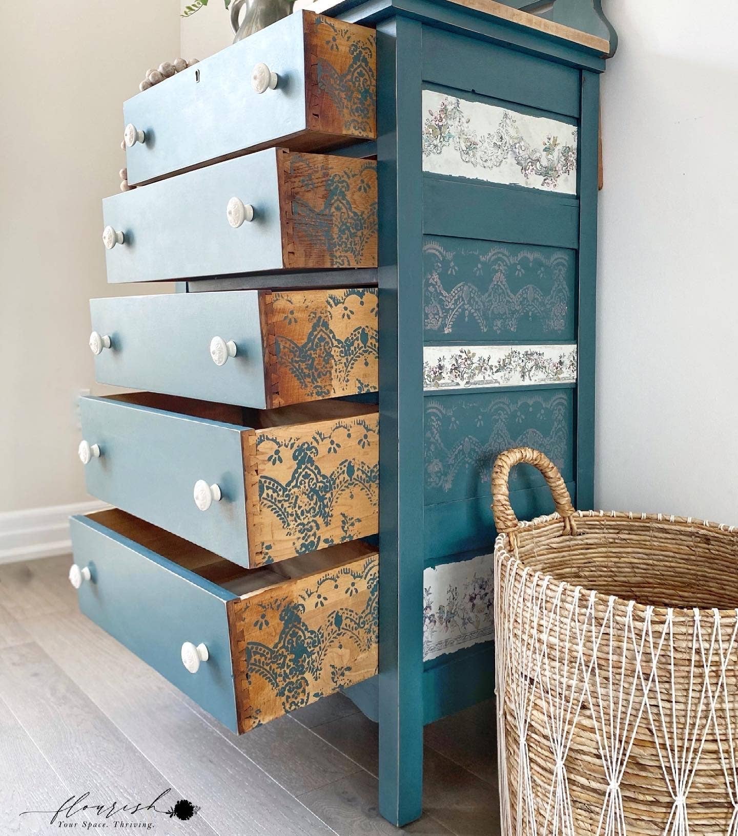 Redesign with Prima - Vente Papier peint - Redesign Transfers Bordures vieillies de 24 po x 35 po 6537053