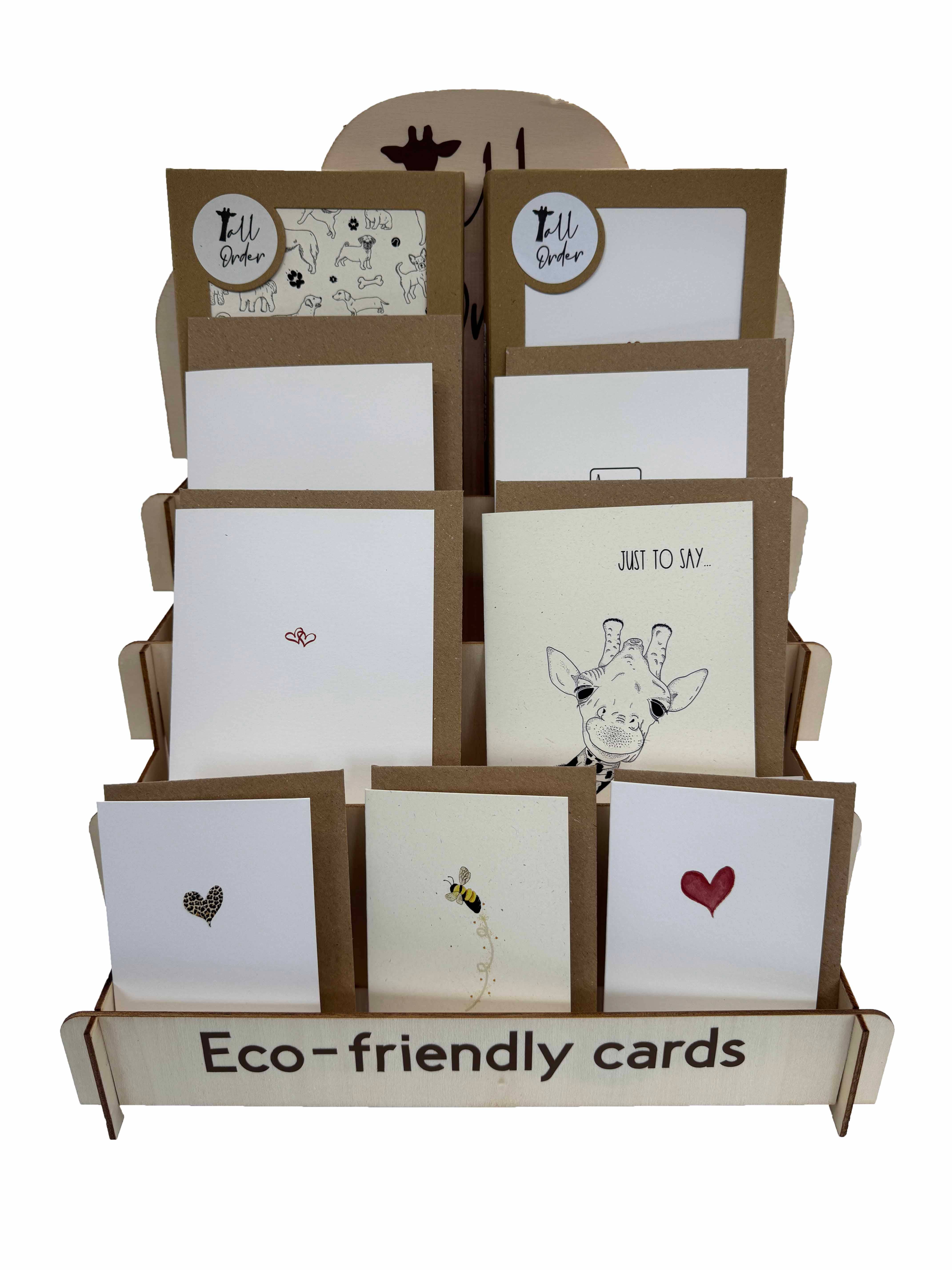 Tall Order – Engroshandel Brevpapir/sæt med noteskort – Små notekort med bidesign6