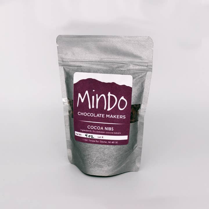 Cacao Nibs (cacao) per la vendita all'ingrosso da parte di Mindo Chocolate Makers