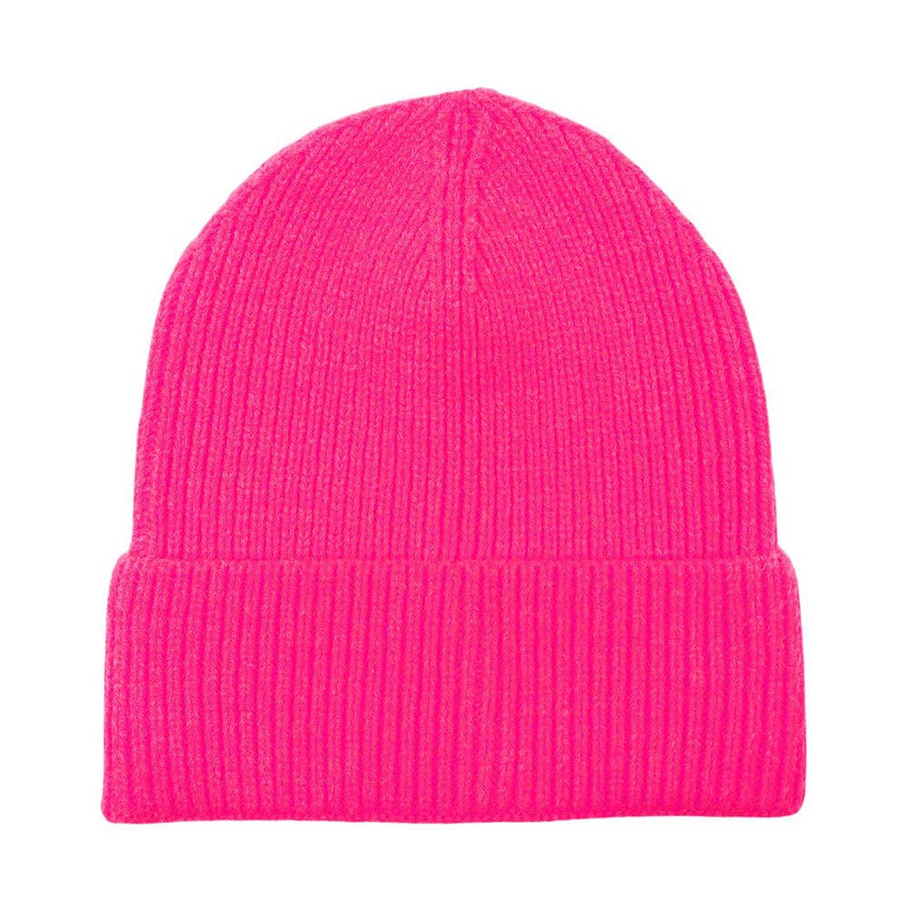 Sensibling Corp. - Venta al por mayor Gorro de lana - Unisex - Gorro de punto acanalado liso con puños23