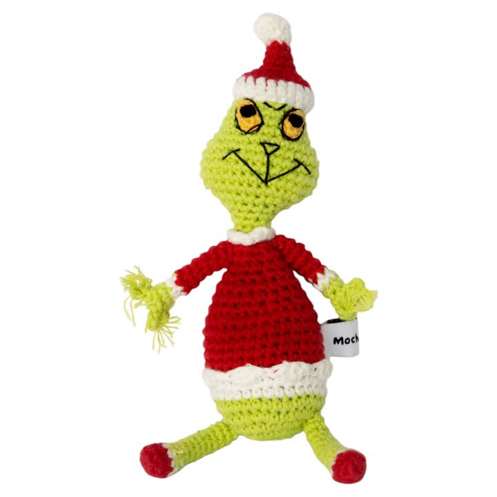 Mochi & Kona Dog Co. - Wholesale Pet Plush Toy - Dog - Grouchy the Grinch 2316 Dog Toy Small