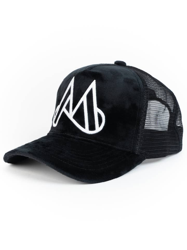 MAGGIORE Unlimited M Logo Sort Hætte - Hvid Logo for engroshandel hos MAGGIORE