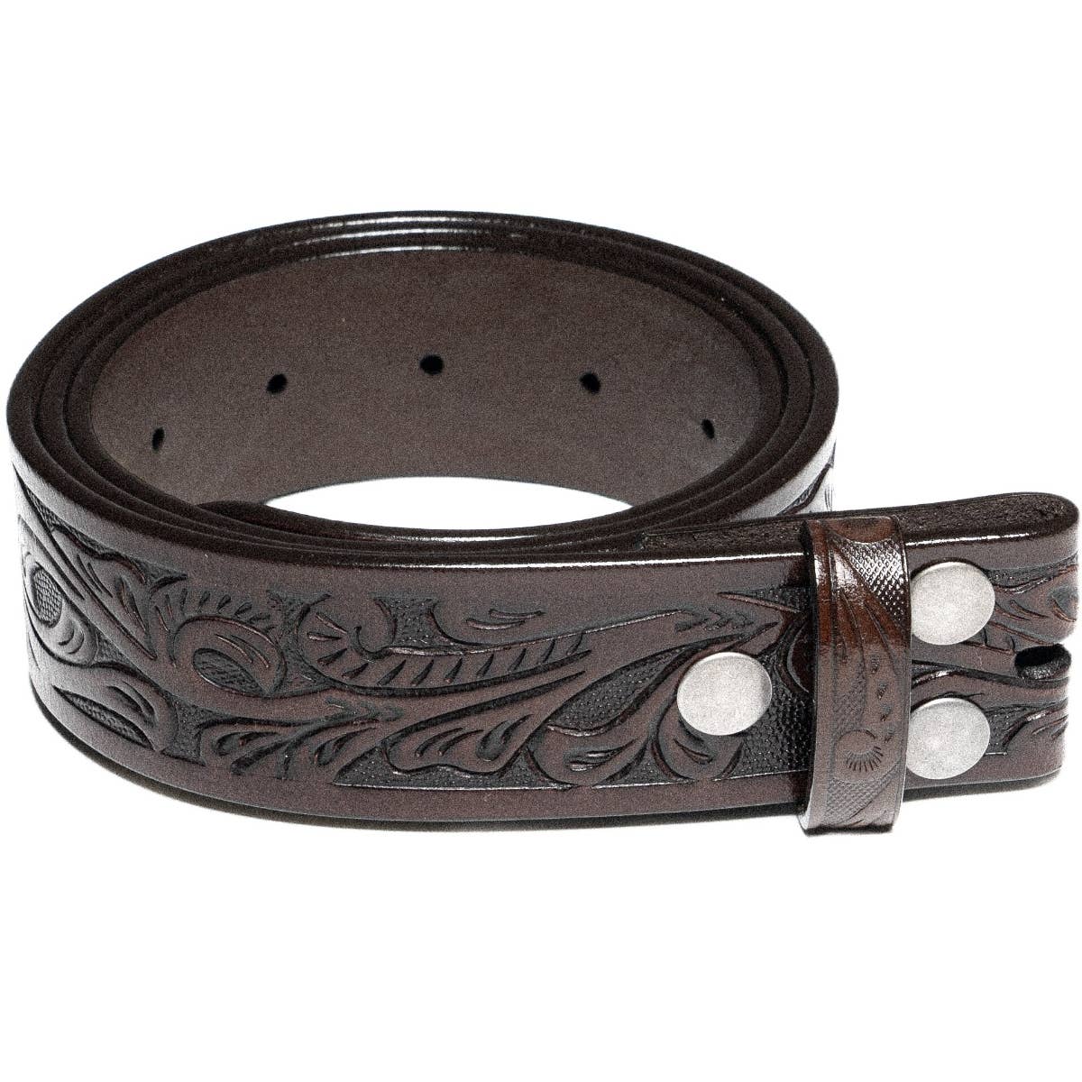 Fabio Valenti - Vendita all'ingrosso Cintura - Uomo - Cintura da uomo in vera pelle con cinturino a scatto senza fibbia1