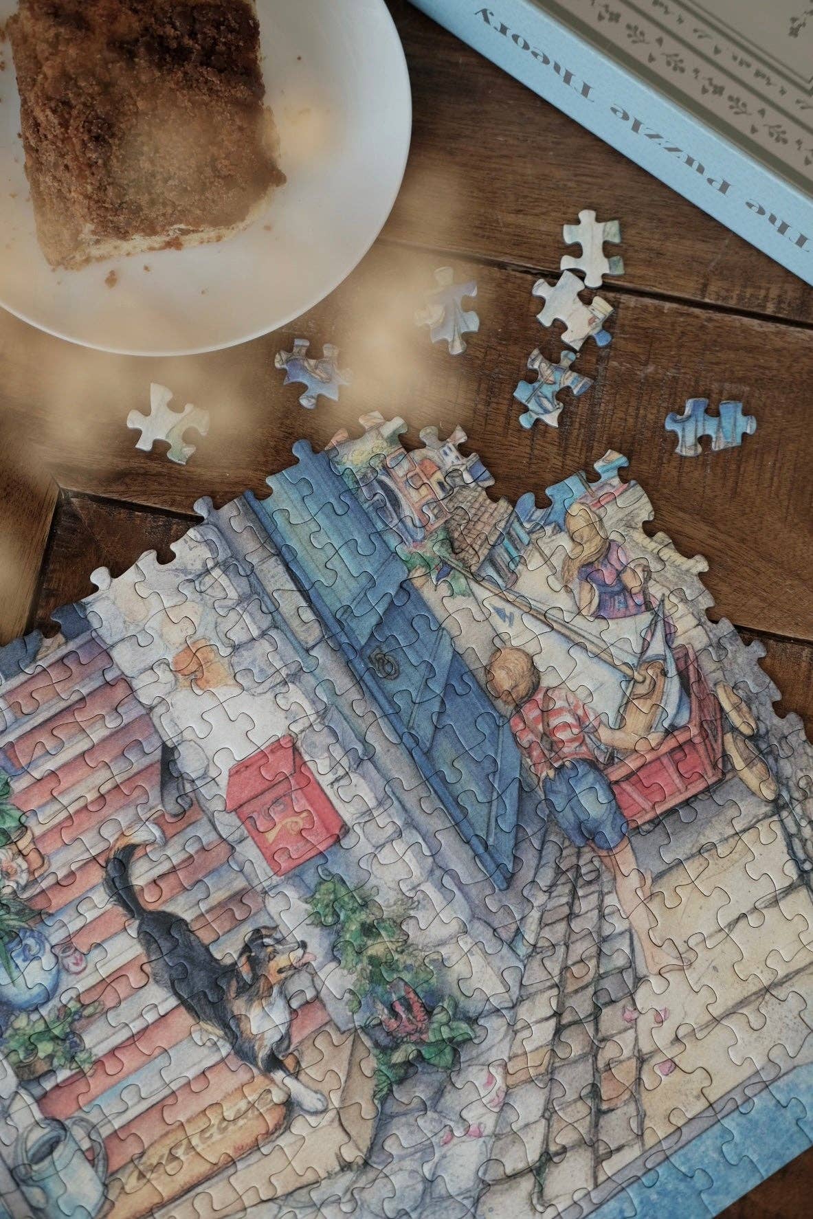 The Puzzle Theory - Wholesale Puzzle - Adult - Kim Jacobs To the Harbor - 896 Piece Puzzle4