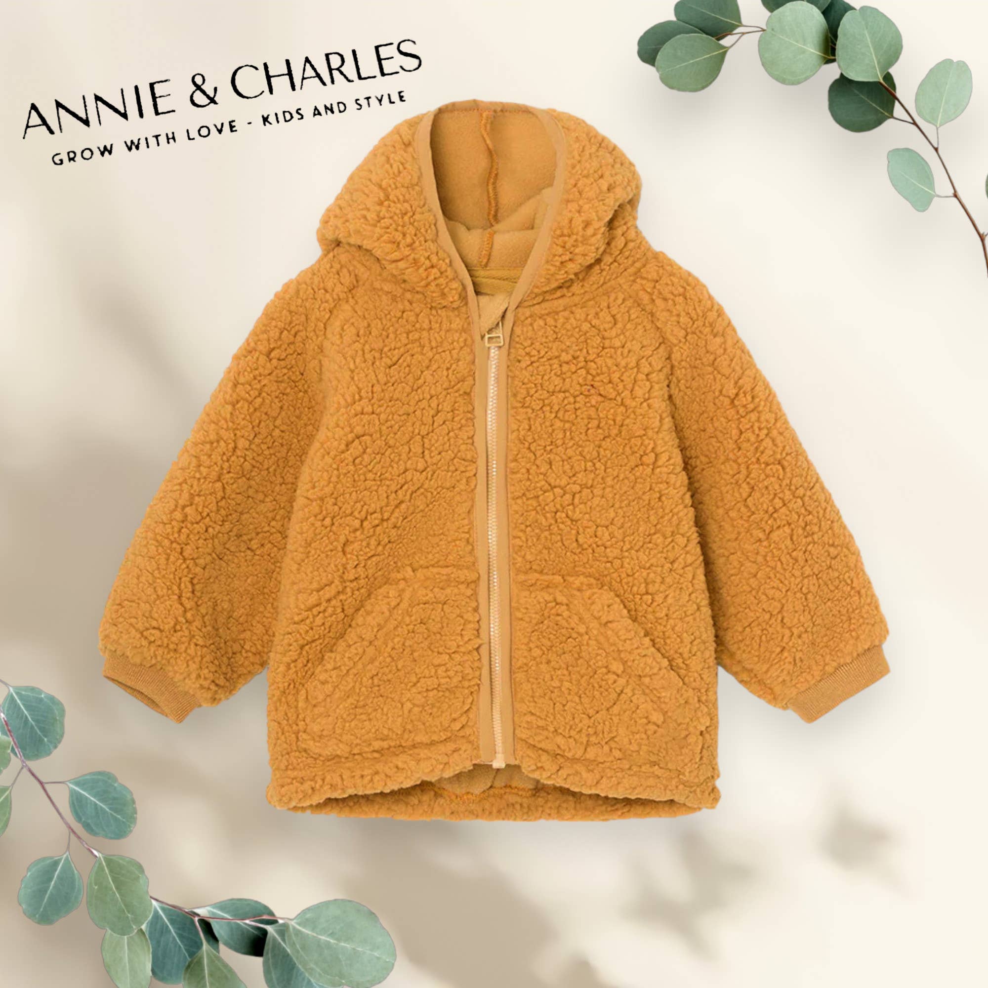 Annie & Charles - Wholesale Jacket - Kids - Annie & Charles® fluffy fleece jacket0