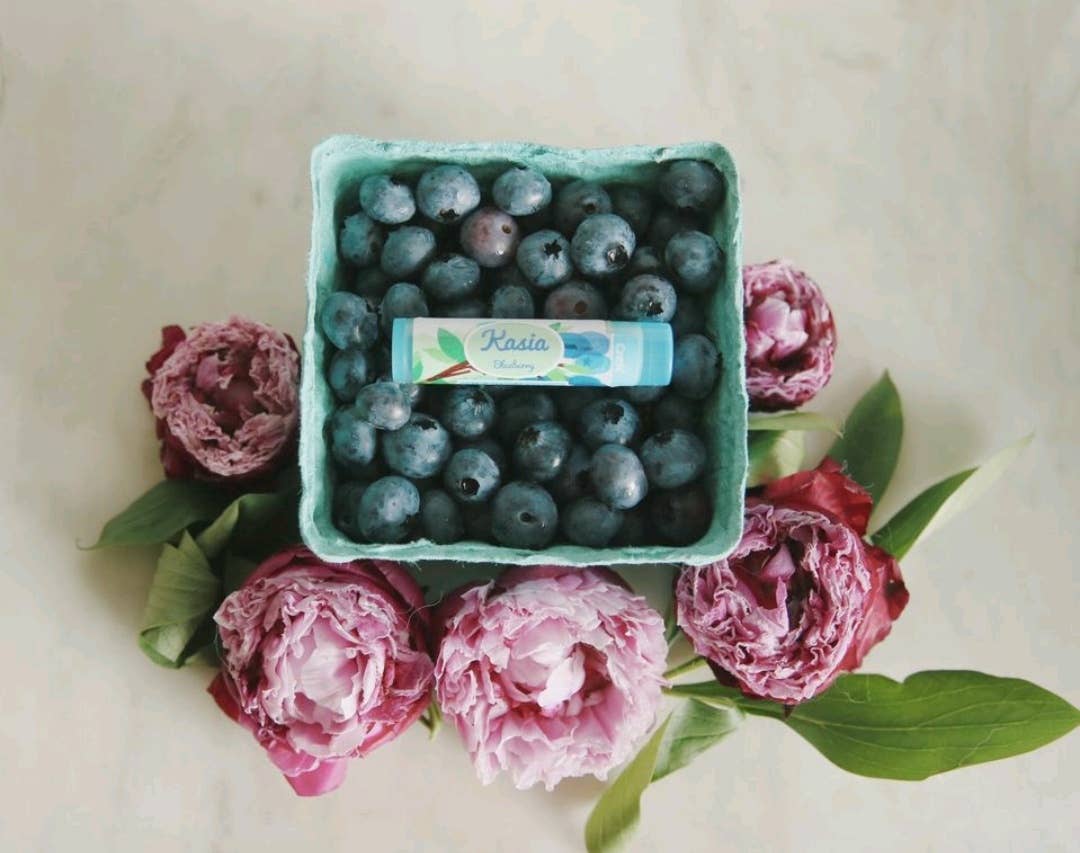 Kasia Lip Balms - Wholesale Lip Balm - KASIA Blueberry1
