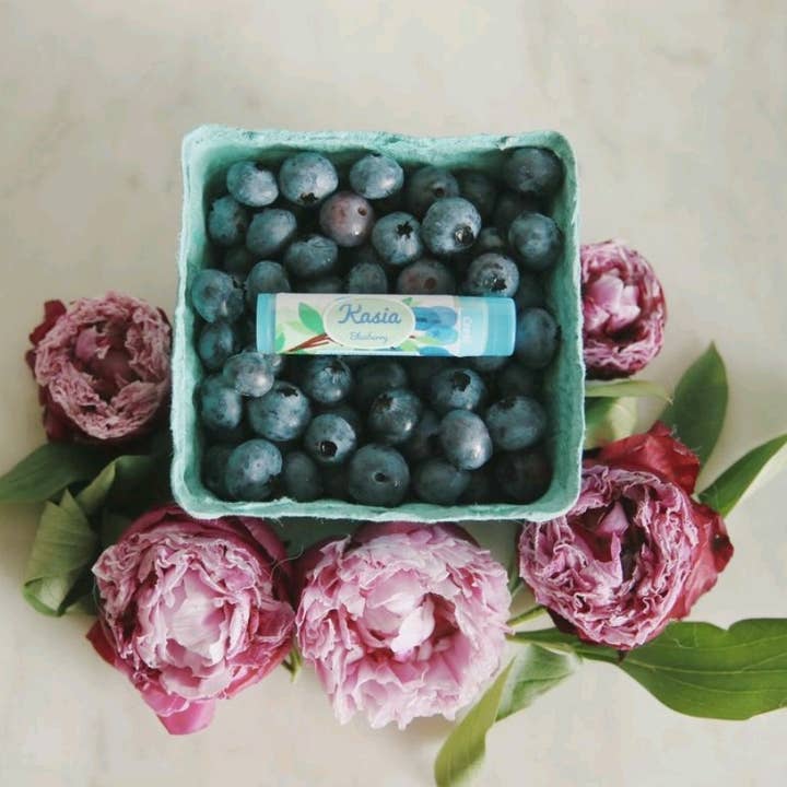 Kasia Lip Balms - Wholesale Lip Balm - KASIA Blueberry1