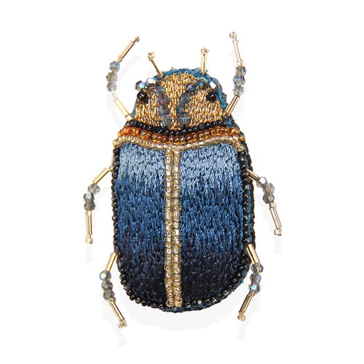 EMBROIDERED BROOCH IN THE SHAPE OF A BEETLE - BARNABY and other Purchase Wholesale bugelbild. Free Returns & Net 60 Terms on Faire trending on Faire.