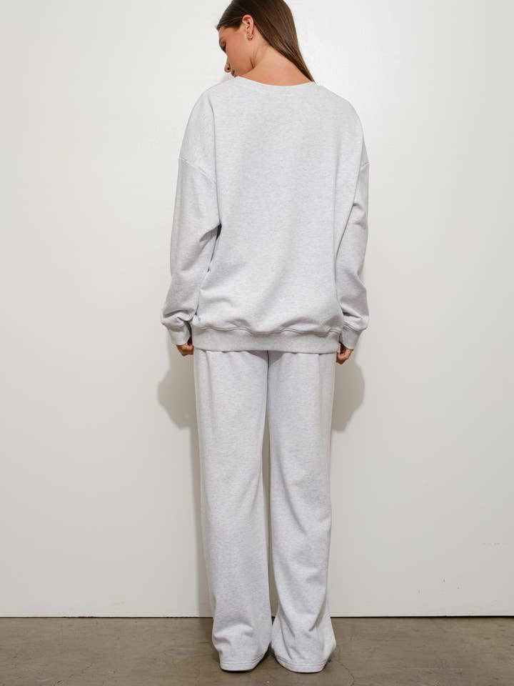 H Grey SUNDAY COFFEE CLUB SWEATPANTS for wholesale on Faire1