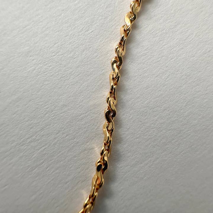 Honeycat Jewelry - Wholesale Link & Chain Necklace - Tinsel Chain Necklace