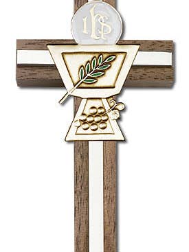 Croix murale avec calice de communion pour la vente par Tony’s Jewelry