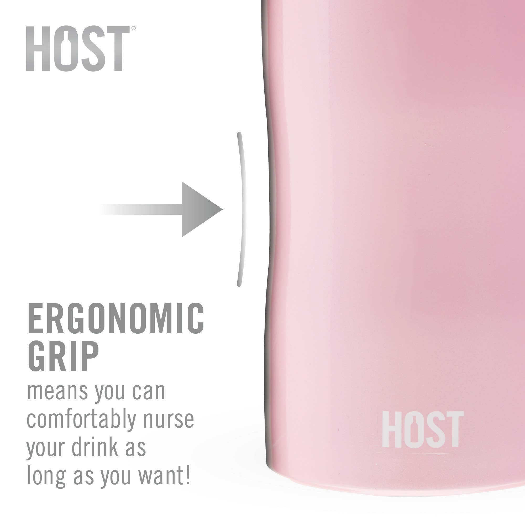HOST - Wholesale Drink Huggers & Koozies - Stay Chill Insulated Can Cooler Slim Cans in Peony Pink6